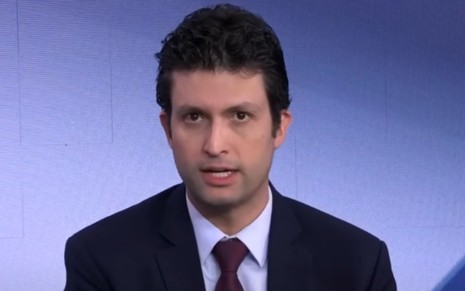 Imagem de Alan Ghani no programa 3 em 1, na Jovem Pan