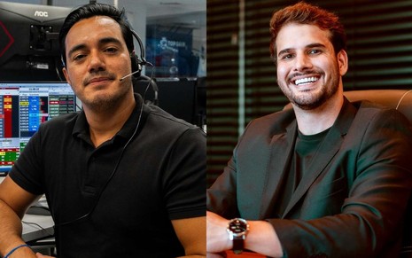 Montagem com Alison Correia e Jorge Kotz
