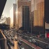 Alto número de carros na Avenida Paulista