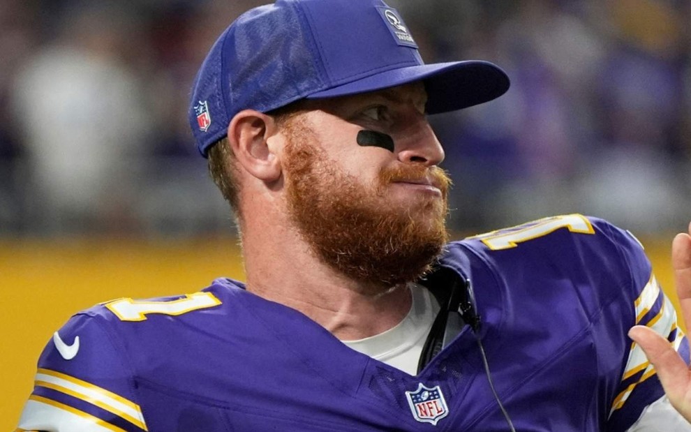 Carson Wentz, jogador da NFL