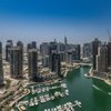 Imagem aérea de Dubai