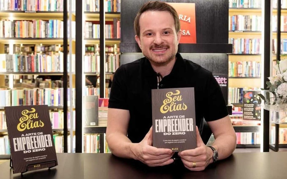 Elias Torres, fundador da barbearia Seu Elias