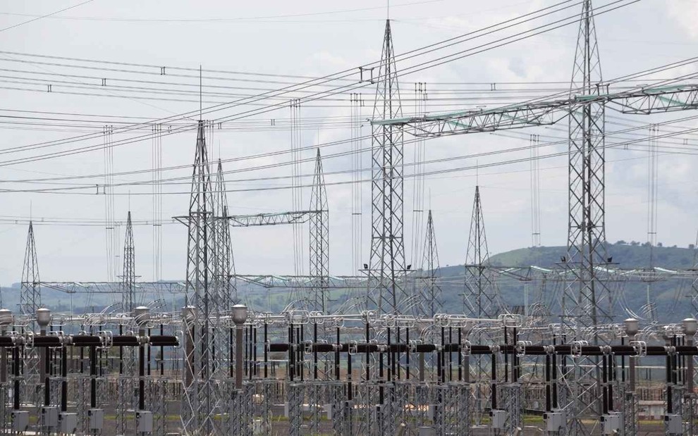Imagem de linhão de energia