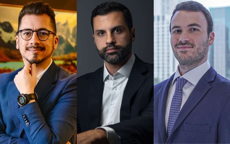 Montagem com Érico Gonçalves, Allan Andrade e Gabriel Maksoud