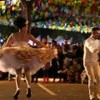 Imagem de casal dançando quadrilha na festa junina