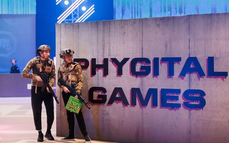 Partida de Counter-strike durante o Games of the Future