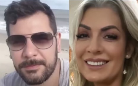 Márcio Nascimento e Eliza Silva em foto