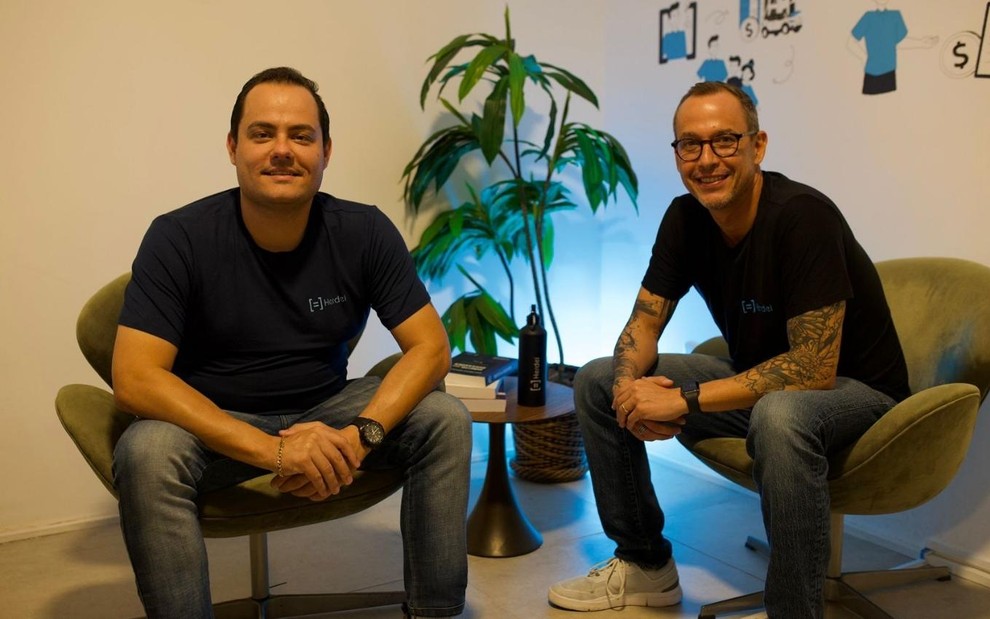 Imagem de Gustavo Costa e Daniel Duque, fundadores da Herdei
