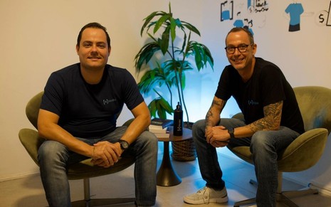 Imagem de Gustavo Costa e Daniel Duque, fundadores da Herdei
