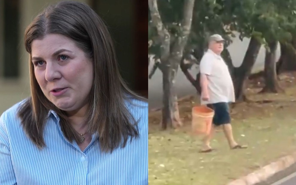 Giovana Nantes Giacomini e José Vicente Tezza