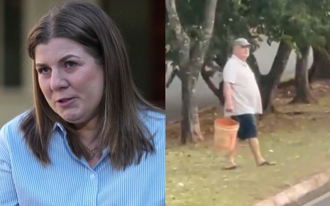 Giovana Nantes Giacomini e José Vicente Tezza