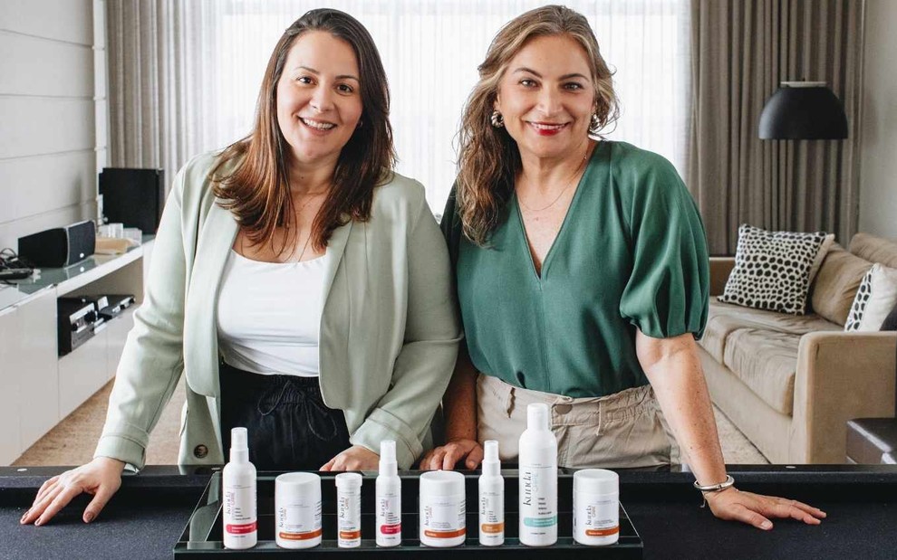 Tatiana Saldanha e Carolina Sineme Reginato