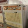 Folheto de apostas da Lotomania