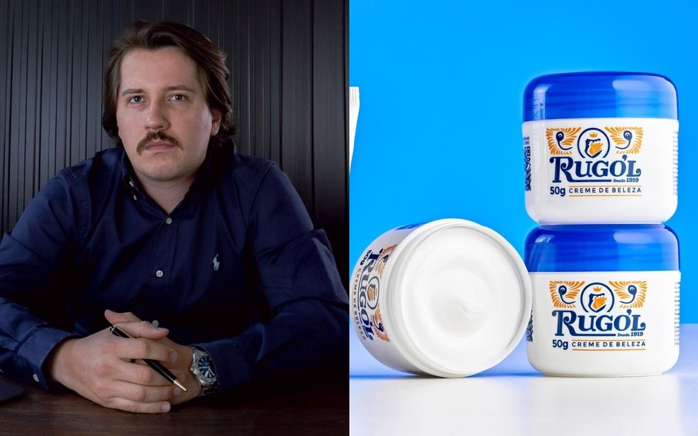 Mateus Argentieri, diretor do Laboratório Aclimação, empresa por trás das marcas Rugól e Epilê