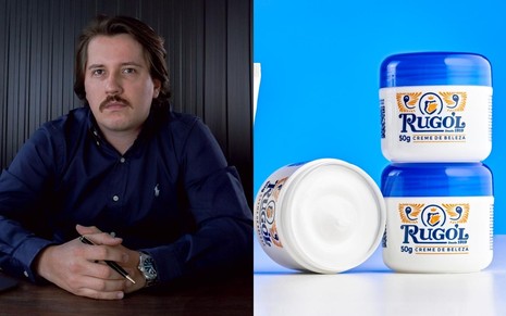 Mateus Argentieri, diretor do Laboratório Aclimação, empresa por trás das marcas Rugól e Epilê