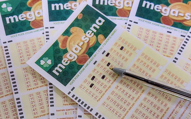 Folheto das loterias feitas pela Caixa