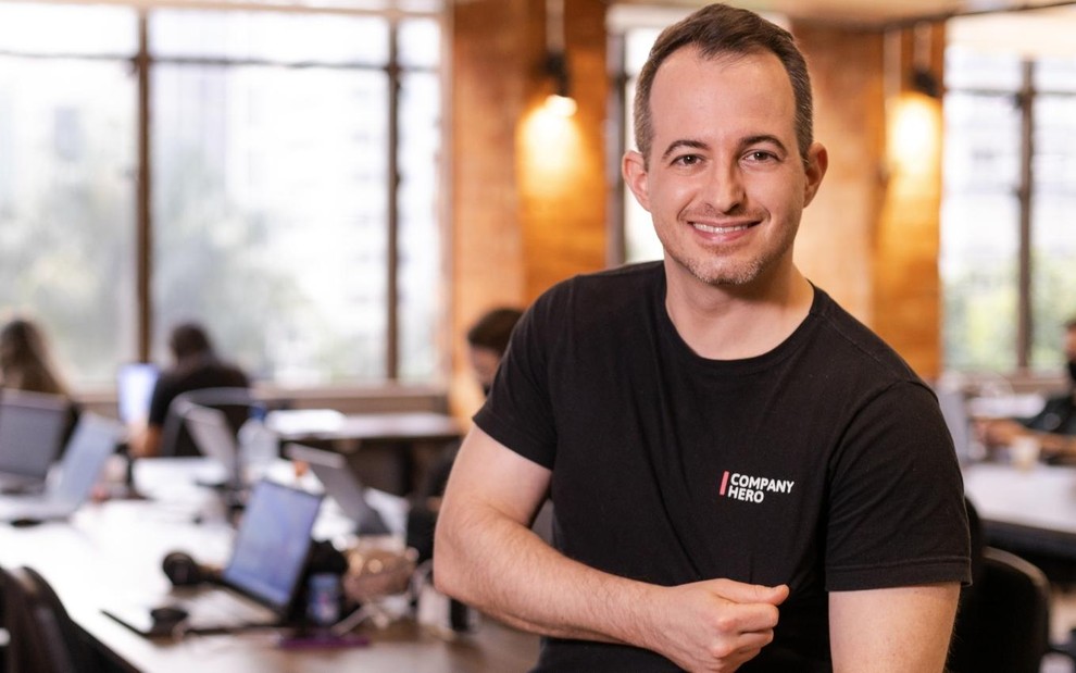 Miklos Grof, cofundador e CEO da Company Hero
