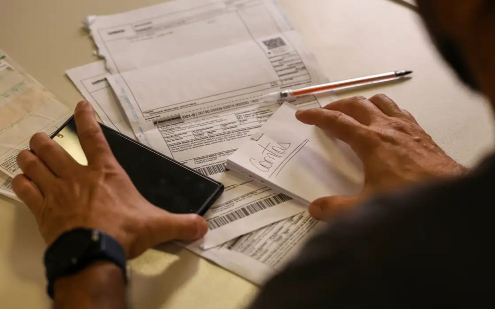 Empreendedor faz contas