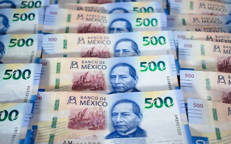 Notas de 500 pesos mexicanos