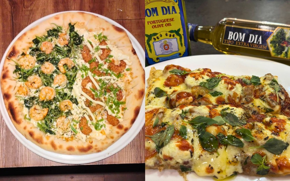 Pizzas COP30 produzidas por restaurantes em Belém (PA)
