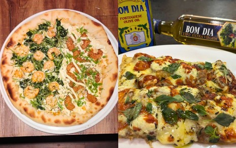 Pizzas COP30 produzidas por restaurantes em Belém (PA)