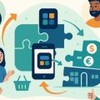 Produto digital se encaixa em quebra-cabeça de mercado, simbolizando o Product-Market Fit.