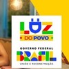 Jovem em divulgação do programa Luz do Povo
