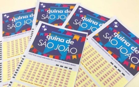 Volante de apostas da Quina de São João