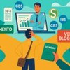 Empreendedor dividido entre dois caminhos com Reforma Tributária
