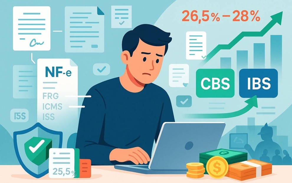 Profissional autônomo avalia impacto da Reforma Tributária com entrada da CBS e do IBS