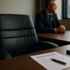 Cadeira vazia simboliza ausência de sócio e importância do seguro de vida empresarial