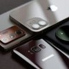 Imagem de diferentes tipos de smartphone