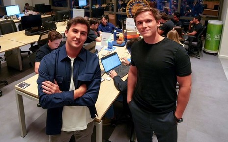 Fabio Ekizian e Matteo Couto, cofundadores do The Founders