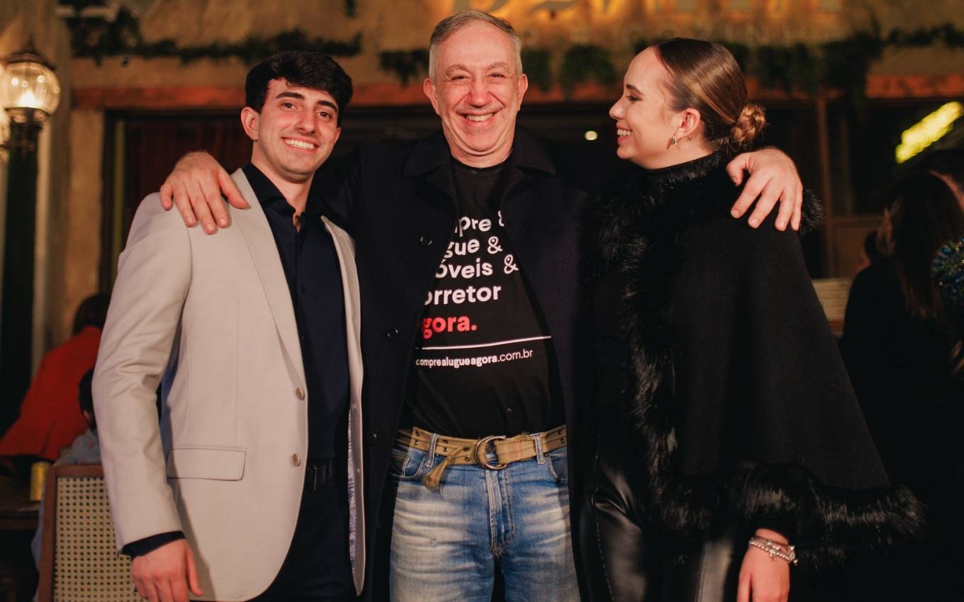 Fabio Gozzi e filhos