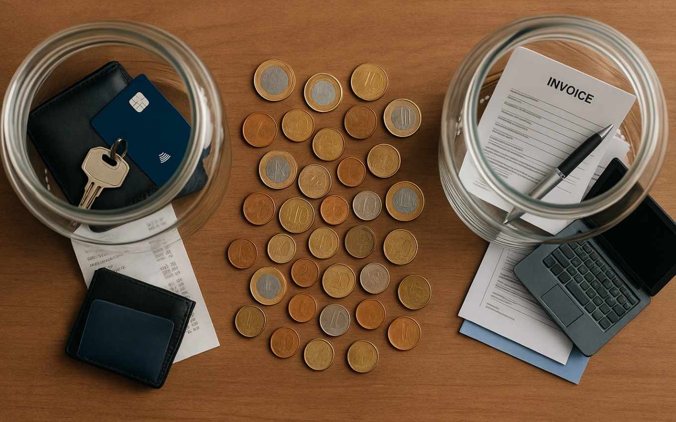 Como separar finanças pessoais e da empresa (e por que isso salva seu caixa)