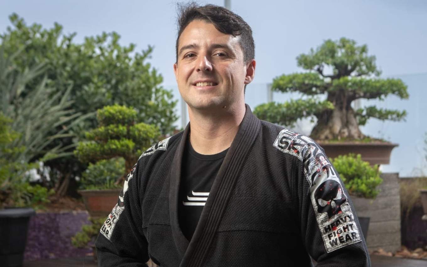 Este CEO encontrou equilíbrio entre paciência e força no tatame e no jardim